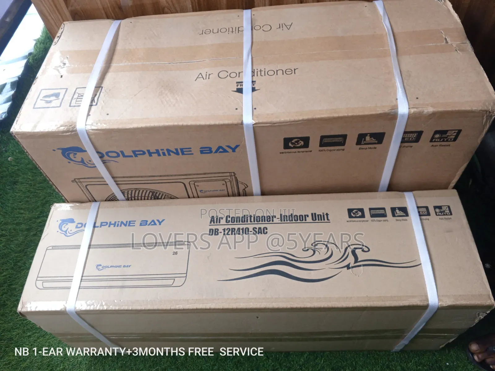 Quality Breeze With Dolphine Bay 1.5hp Air Conditioners
