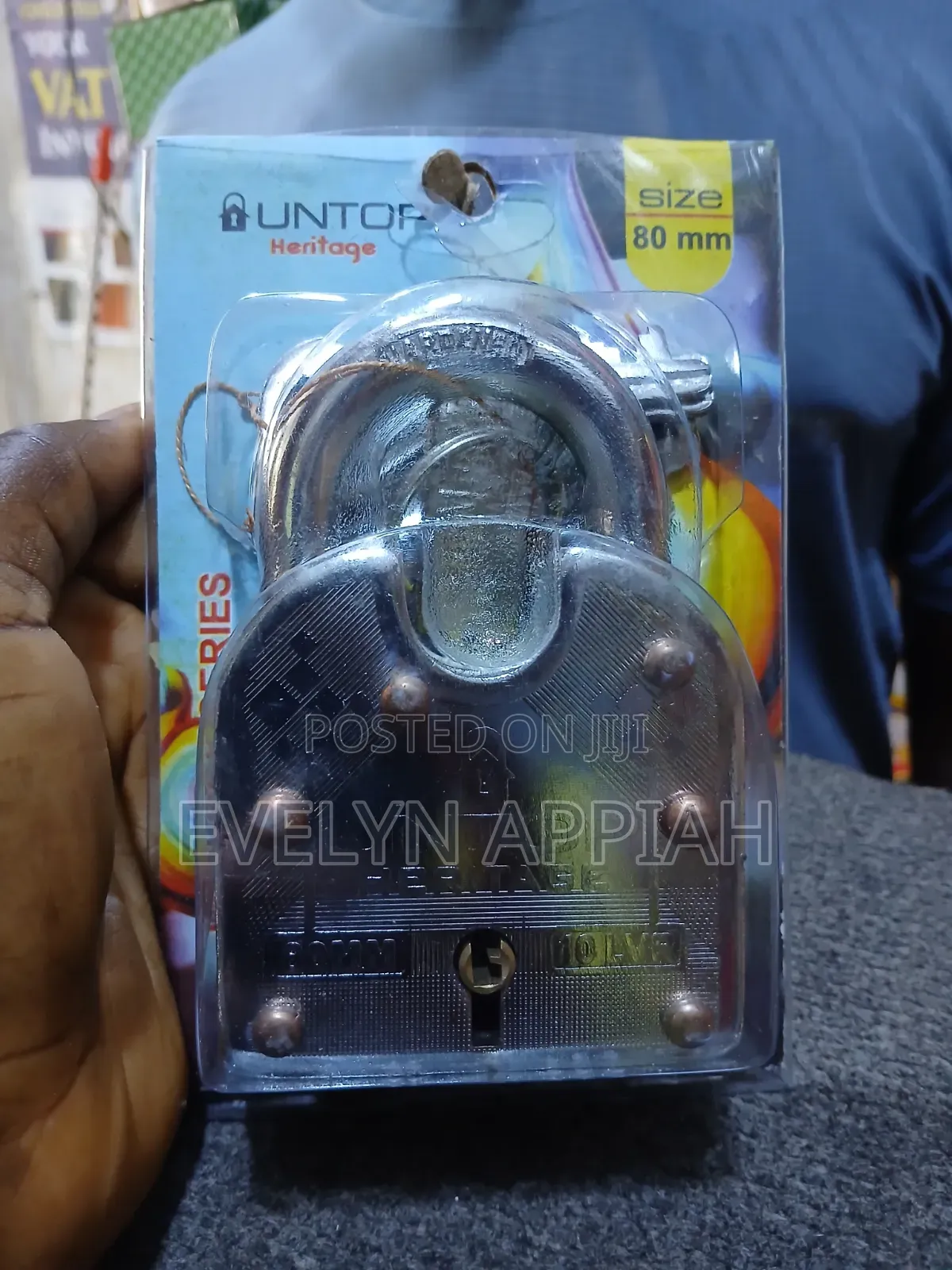 Untop Heritage 80mm Padlock