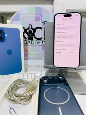New Apple iPhone 16 128 GB Blue