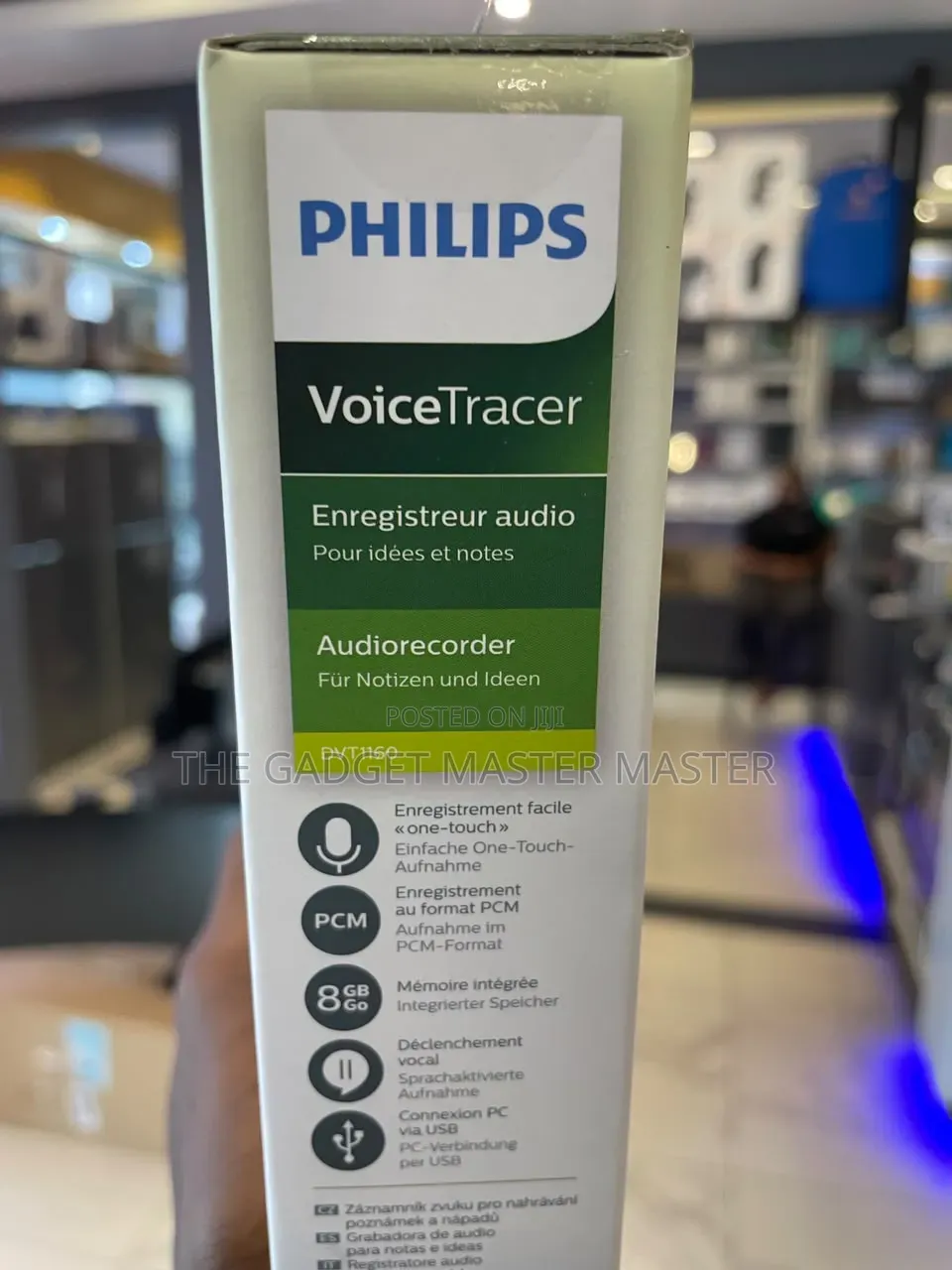 Philips DVT1160 VoiceTracer Audio Recorder