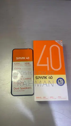New Tecno Spark 40 128 GB Blue