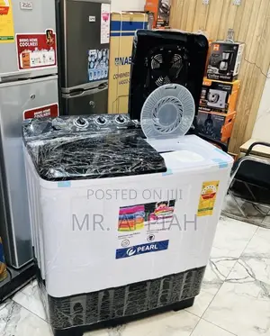 Unique Design Pearl 18kg Twin Tub Washing Machine(Semi-Auto)
