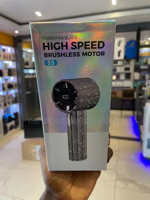 Turbofan Blade S5 High Speed Handheld Fan