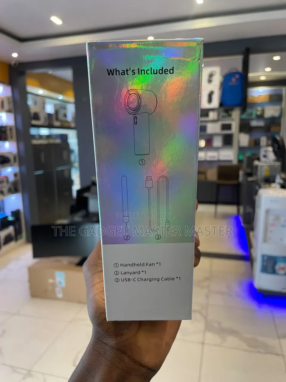Turbofan Blade S5 High Speed Handheld Fan