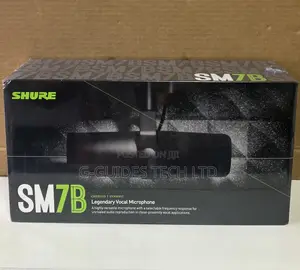 Shure SM7B Cardioid Dynamic Legendary Vocal Microphone