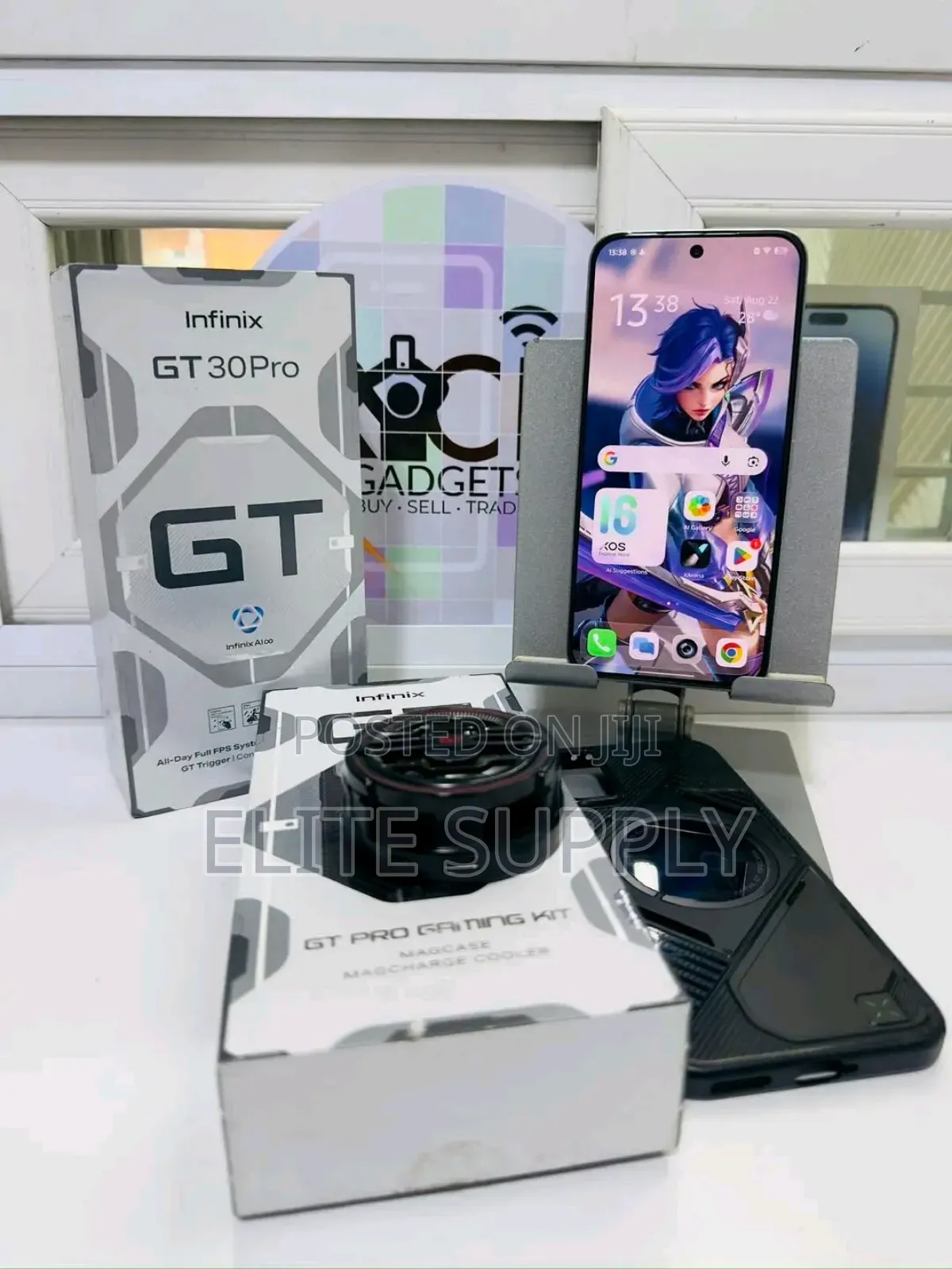 New Infinix GT 30 Pro 256 GB Gray