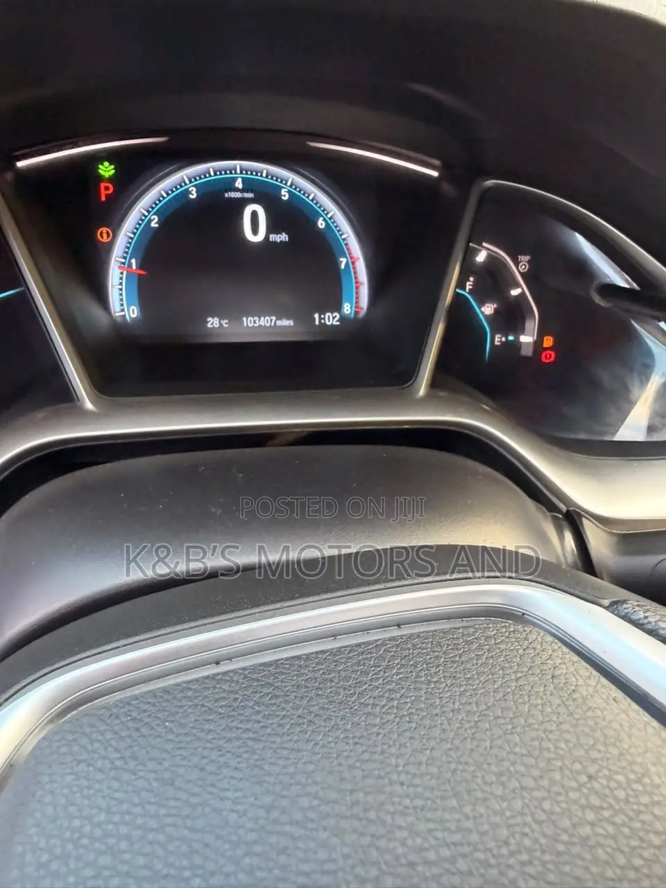 Honda Civic EX 4dr Sedan (1.5L 4cyl) 2016 Gray