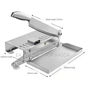 Stainless Steel Manual Long Knife Cutting Tool for Meat and Vegetable