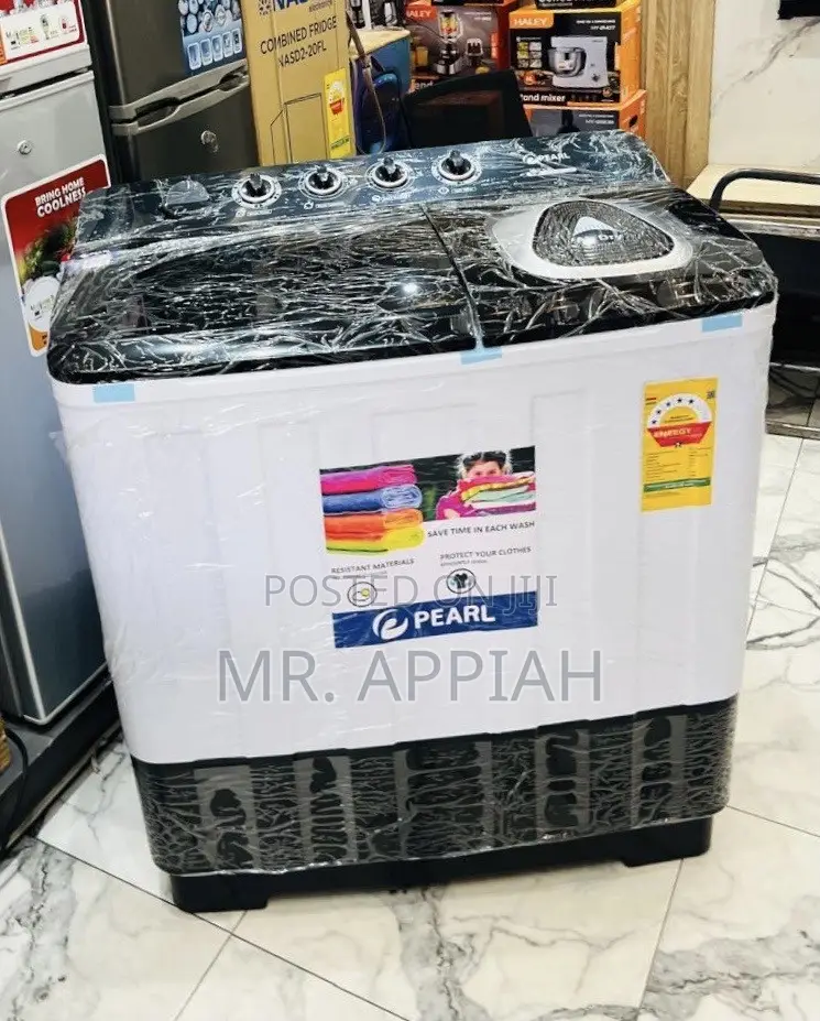 Super Adorable Pearl 18kg Semi-Auto Washing Machine(Spin Dry)