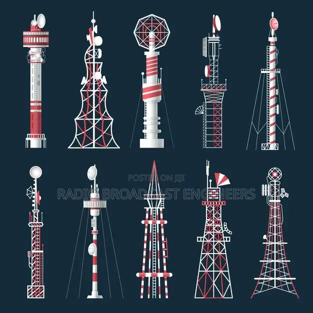 Telecommunications/ Broadcasting Tower/ Engineers, Ragers/Builders