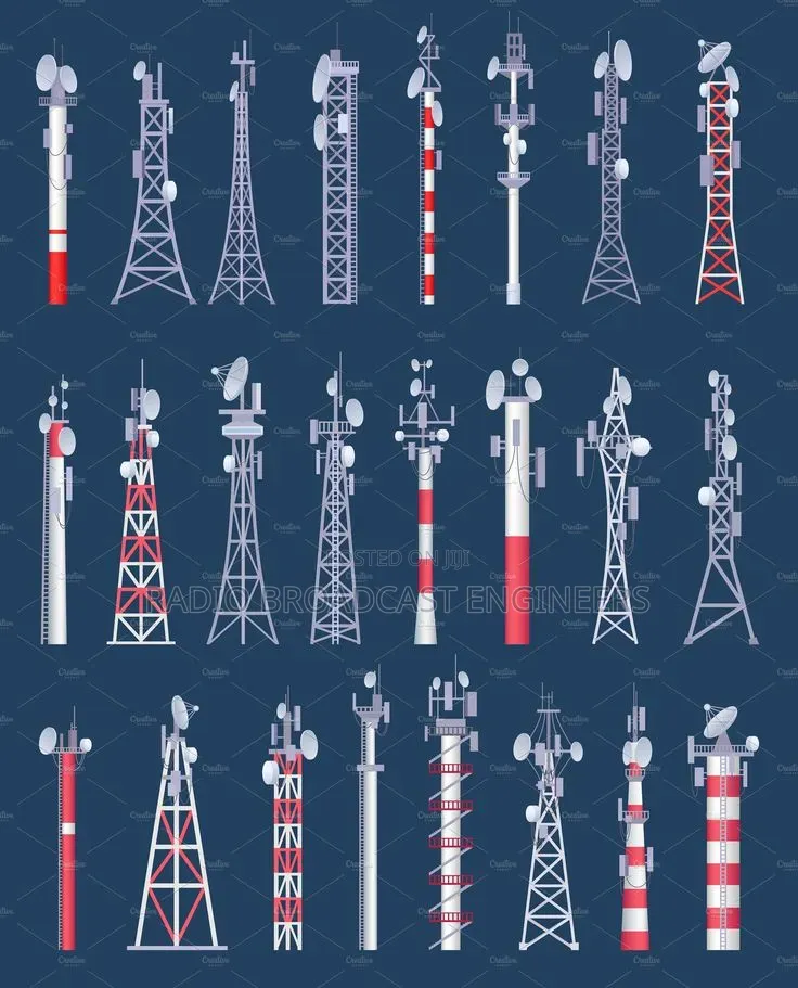 Telecommunications/ Broadcasting Tower/ Engineers, Ragers/Builders