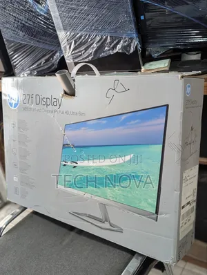 HP M27f Monitor, 27" Screen, Full HD IPS, 75Hz, 5ms, VGA, 2 HDMI
