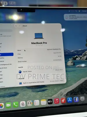 Laptop Apple MacBook Pro 16GB Apple M1 SSD 512GB