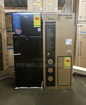Top Quality Midea Double Door 207Liters Top Freezer Fridge