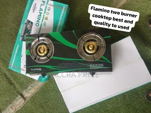 Flamino Double Burner Gas Cooker – Strong, Durable Efficient
