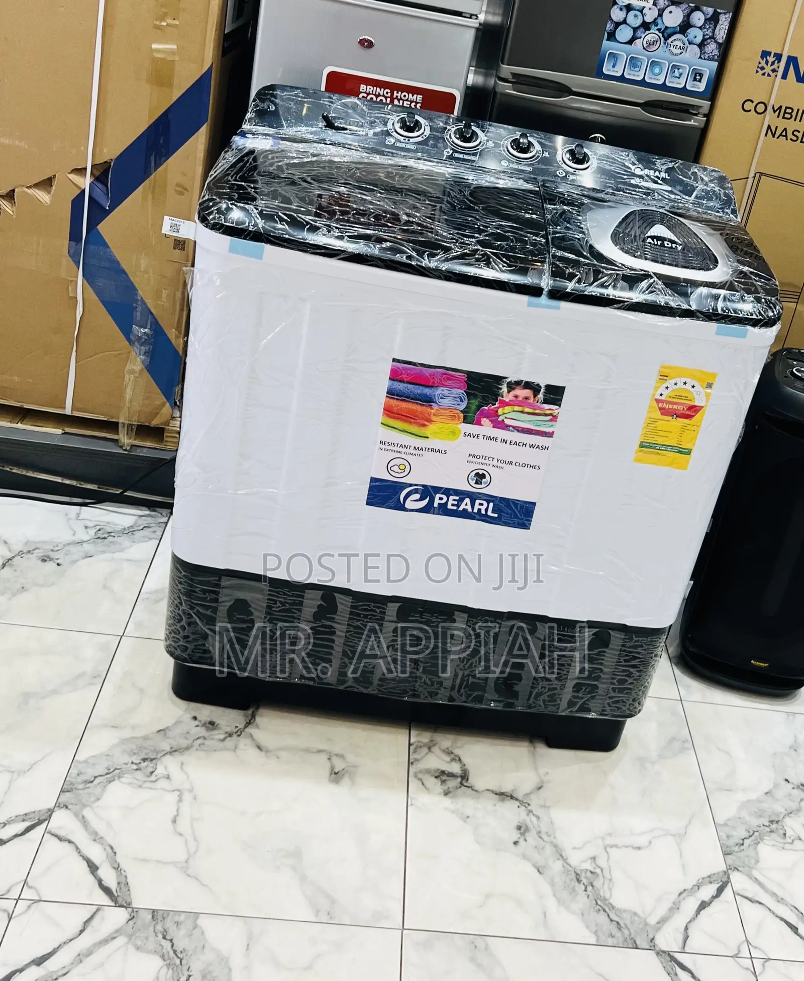 Shop Durable Pearl 18kg Washing Machine(Spin Dry) 