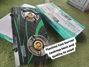 Flamino 2-Burner Gas Stove – Modern Design Reliable Performance