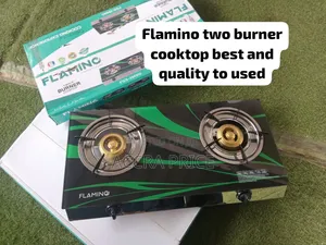 Premium Flamino Double Gas Burner – Quality Cooking Stove