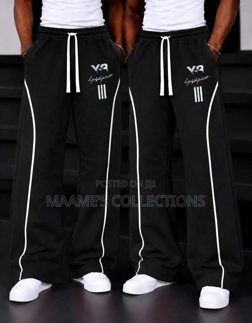 Men’s Wide-Leg Track Pants / Joggers