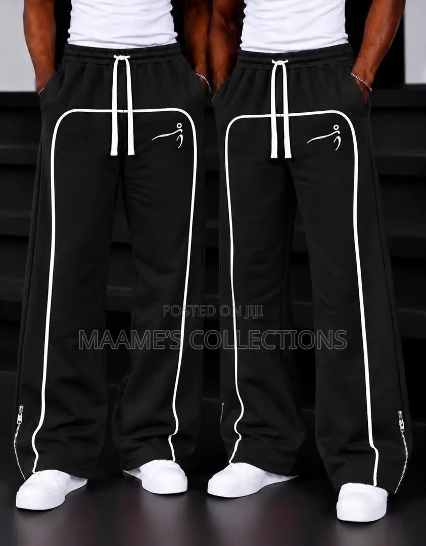Men’s Wide-Leg Track Pants / Joggers