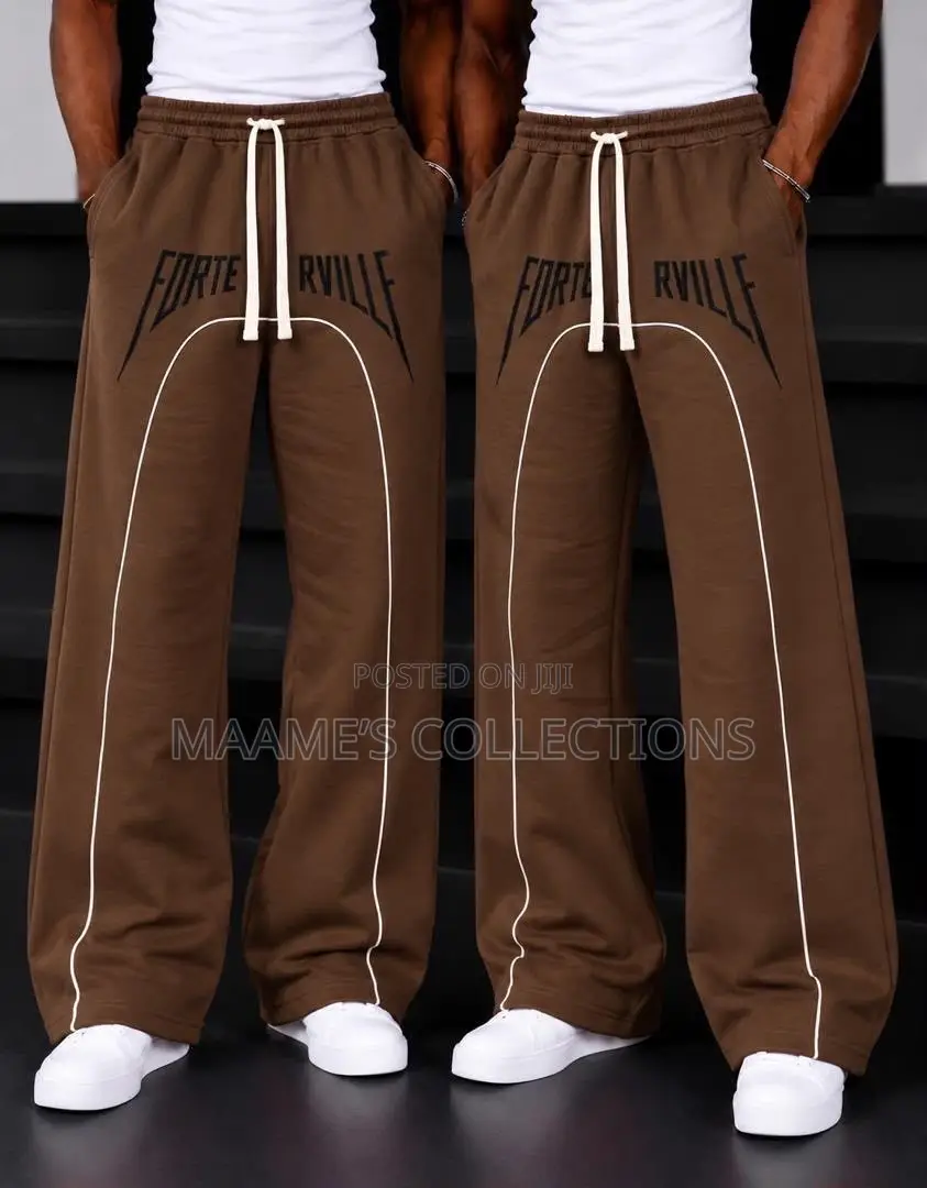 Men’s Wide-Leg Track Pants / Joggers