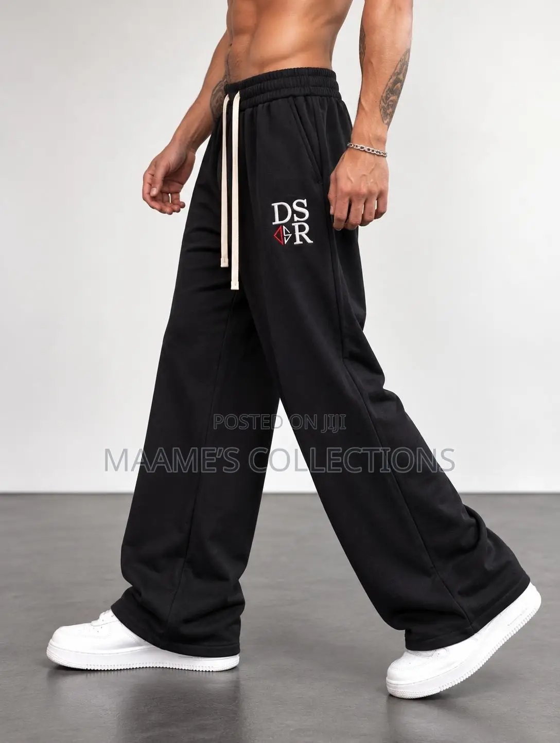 Men’s Wide-Leg Track Pants / Joggers