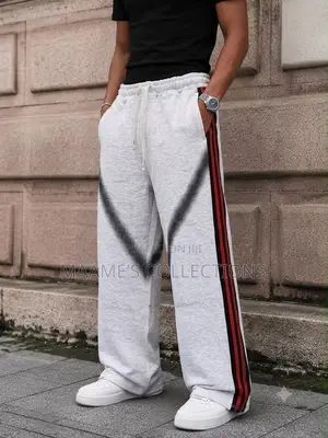Men’s Wide-Leg Track Pants / Joggers