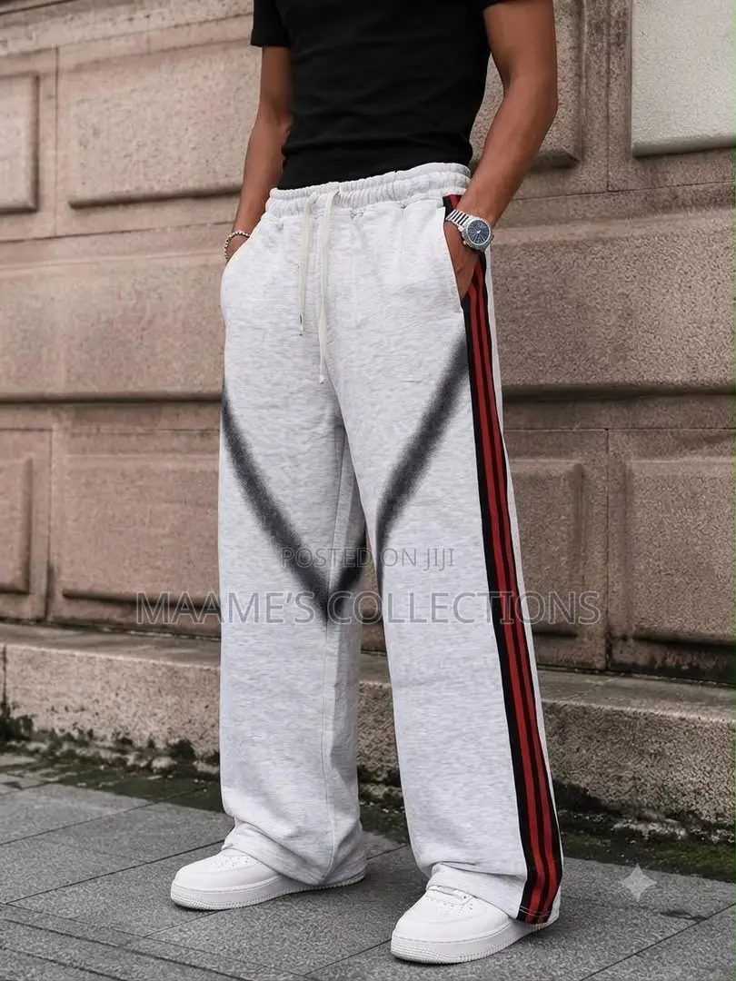 Men’s Wide-Leg Track Pants / Joggers