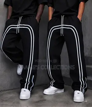 Men’s Wide-Leg Track Pants / Joggers