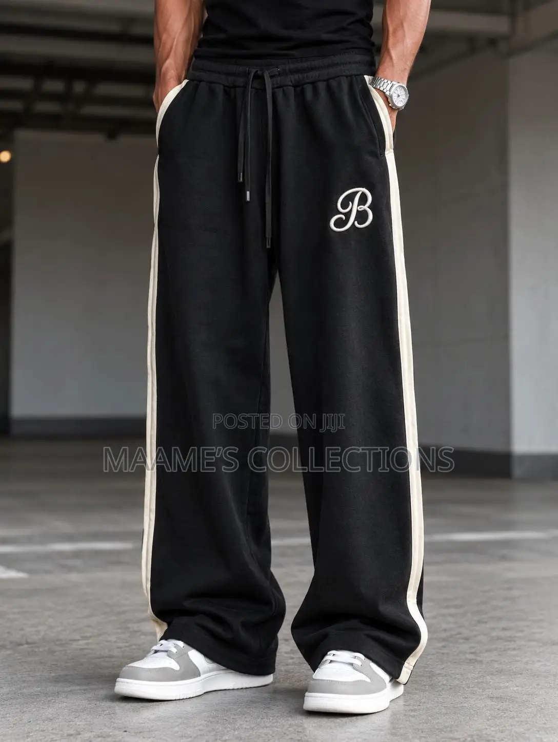 Men’s Wide-Leg Track Pants / Joggers