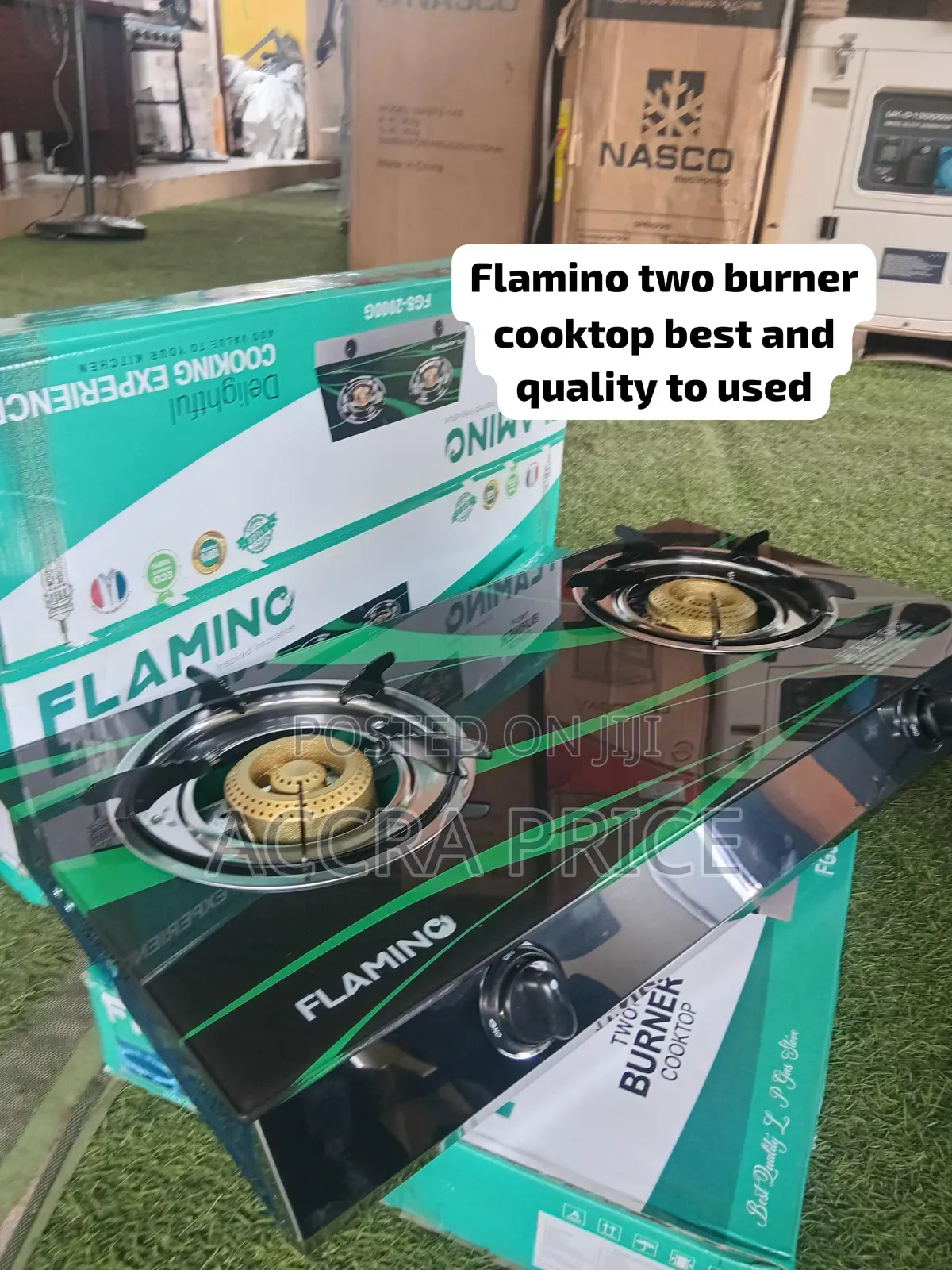 Flamino 2 Burner Table Top Gas Cooker – Super Quality Durable