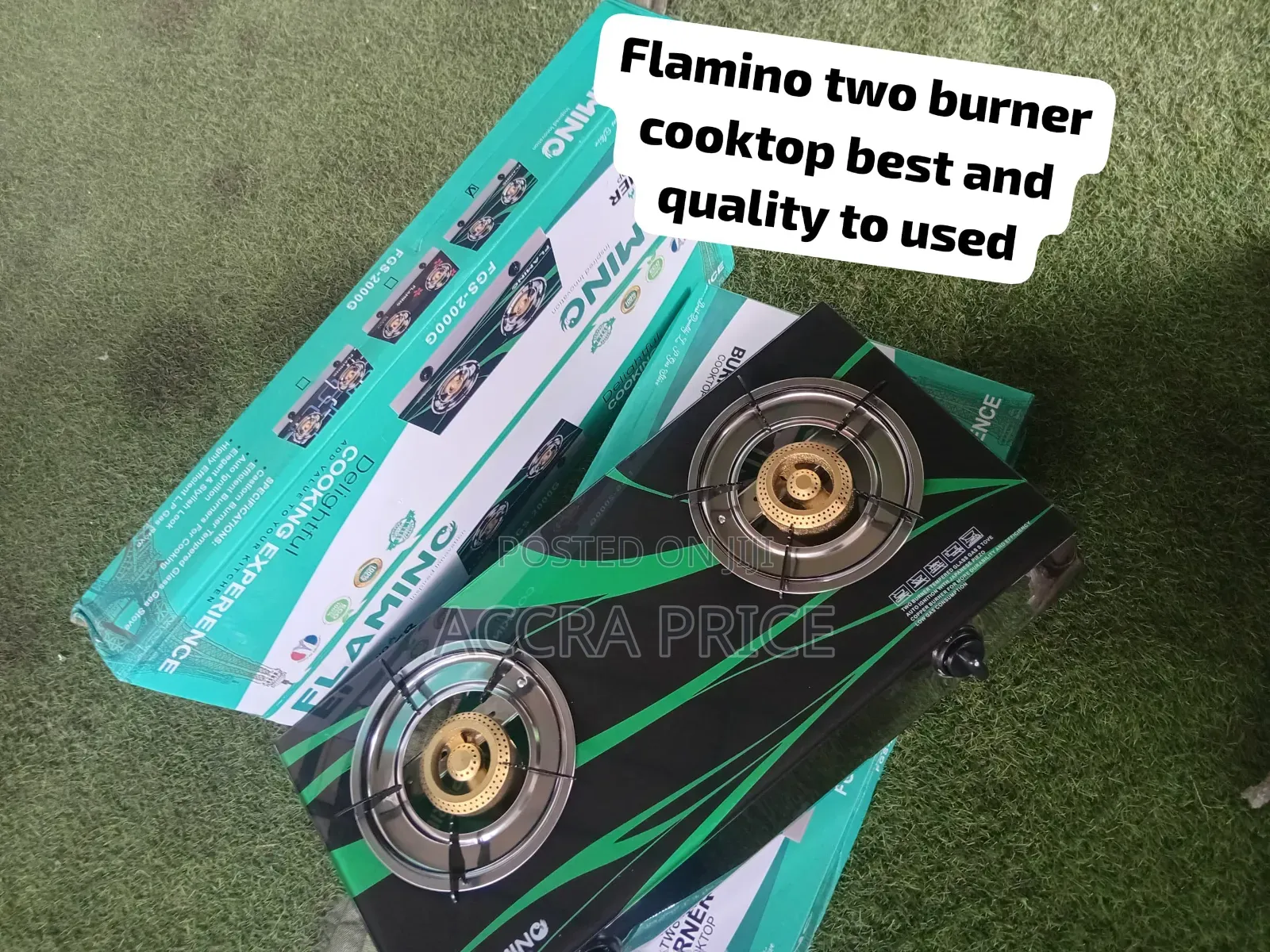 Flamino 2 Burner Table Top Gas Cooker – Super Quality Durable