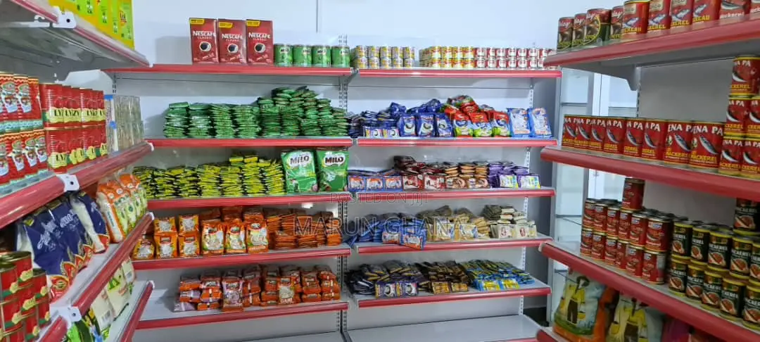 Supermarket Wall Shelves Display Racks in Accra