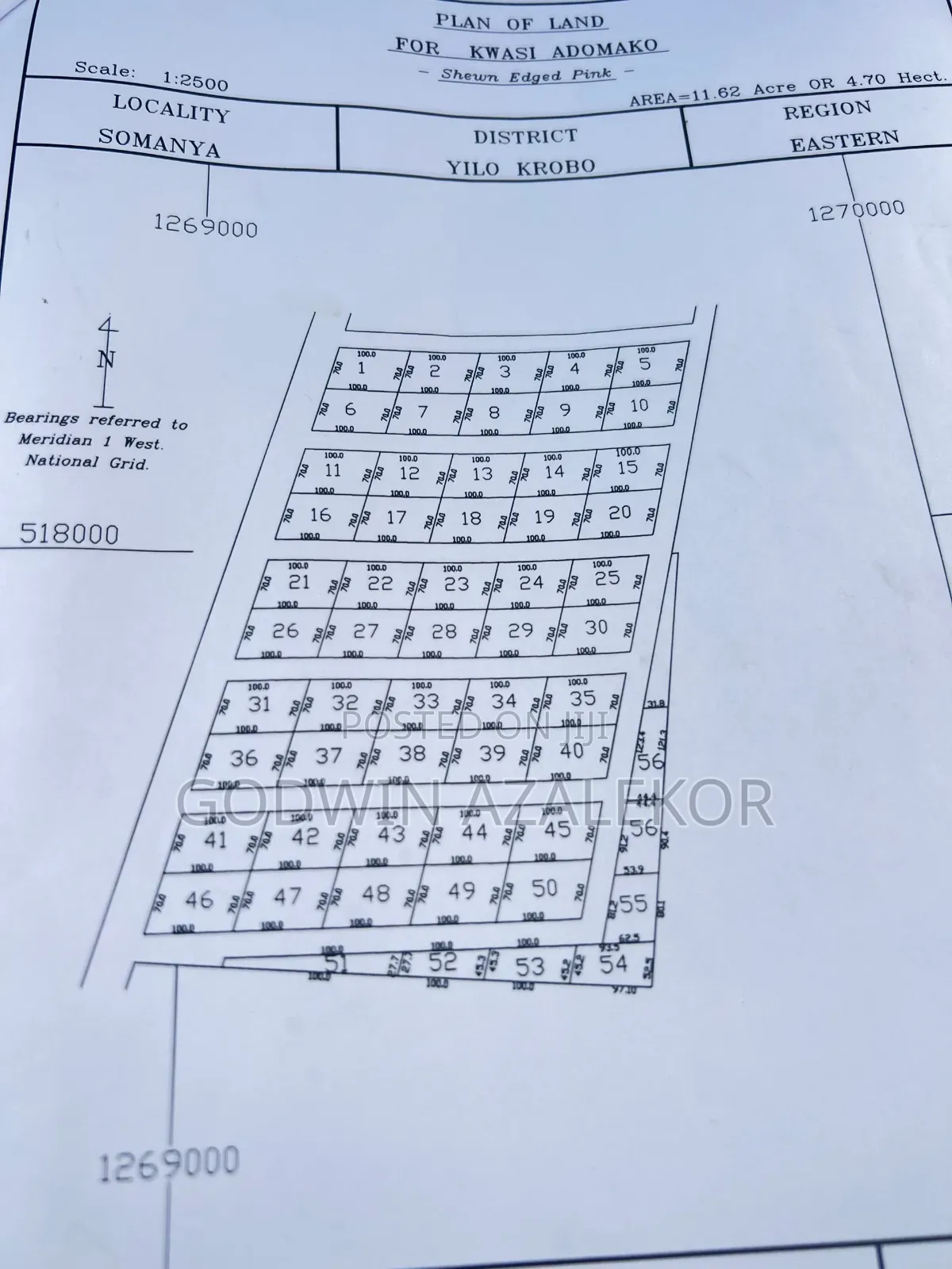 Land for Sale at Somanya