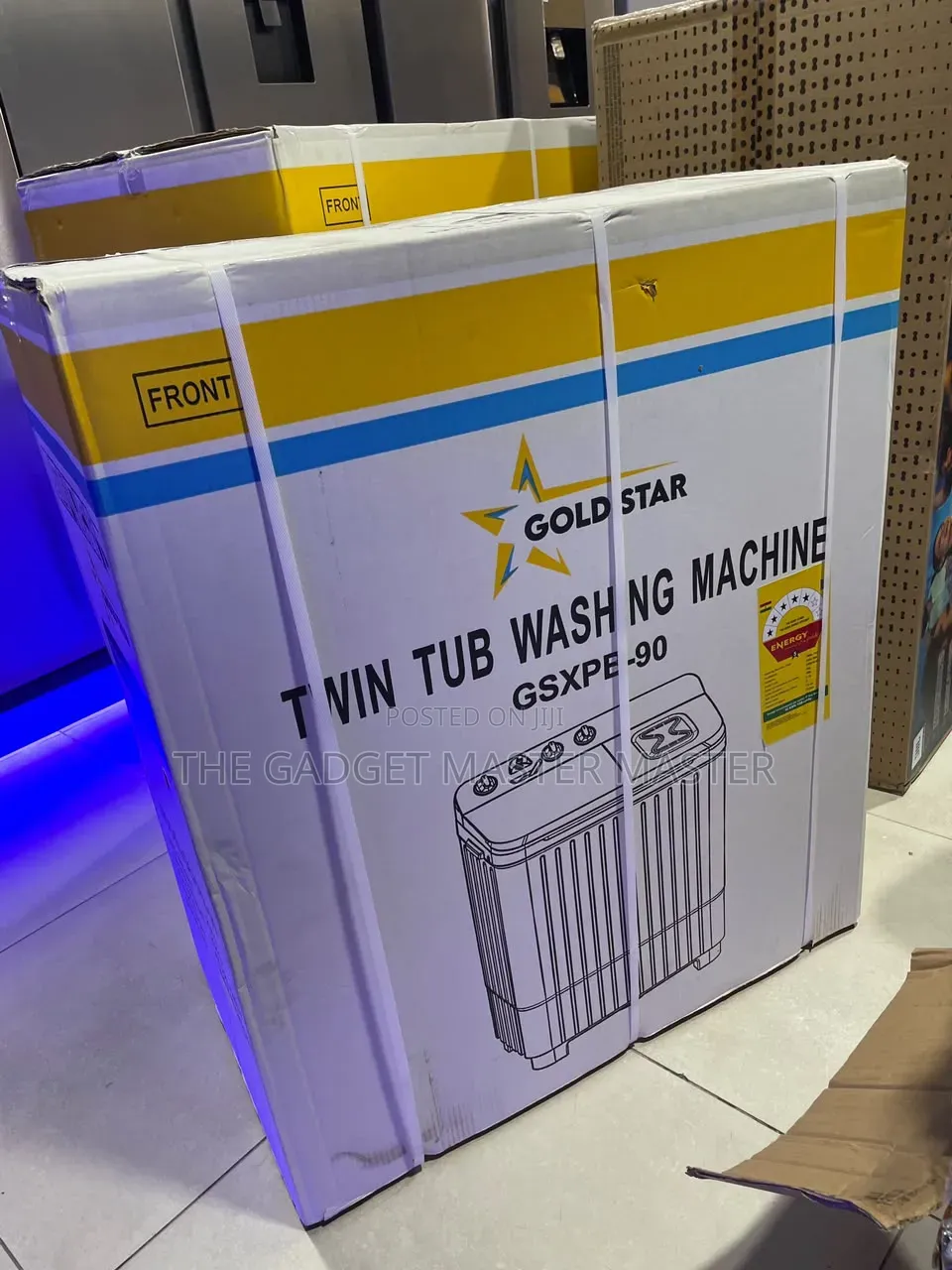 Gold Star GSXPB-90 Twin Tub 20KG Top Load Washing Machine