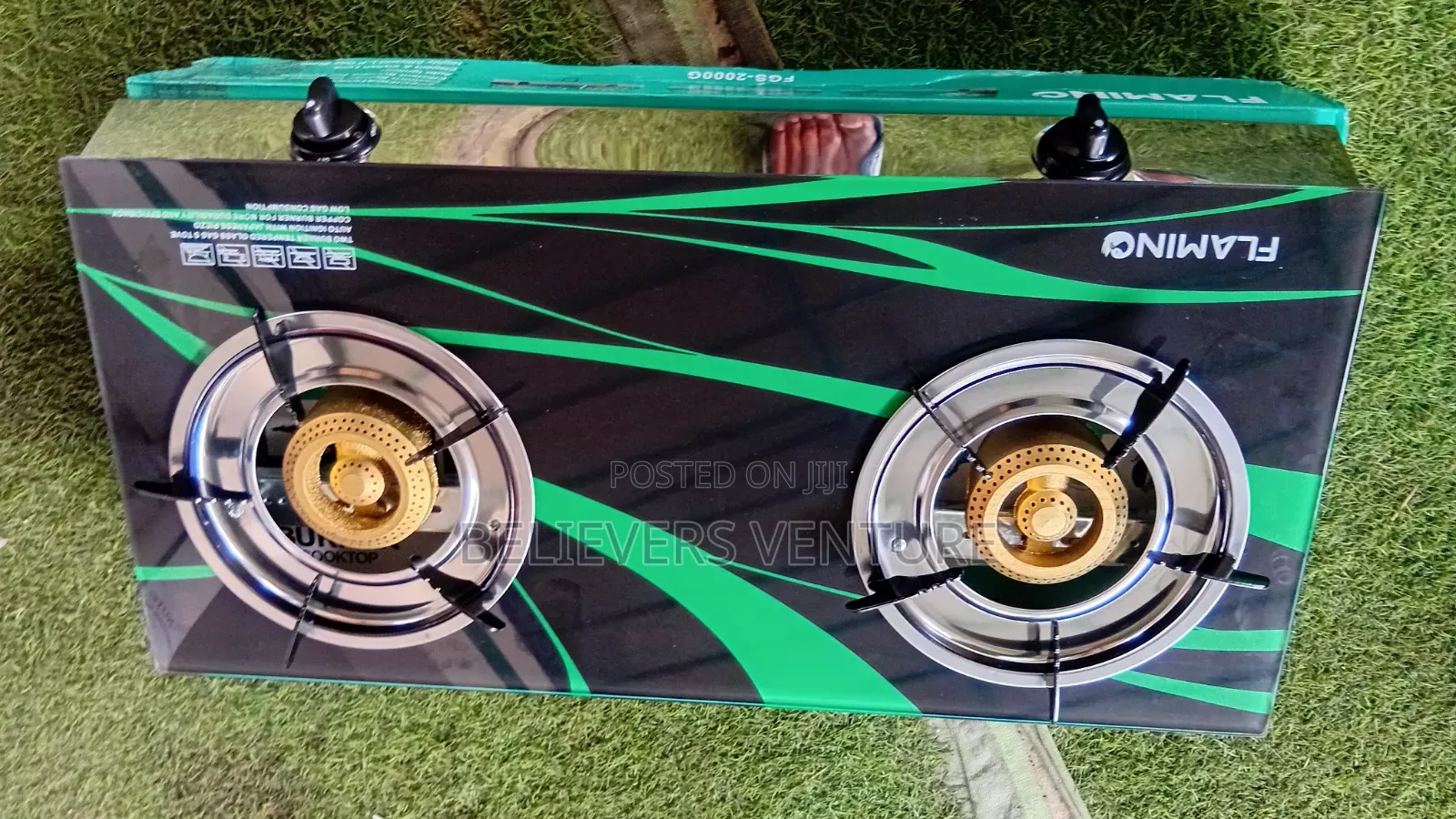 Flamino 2-Burner Gas Cooker – Cook Fast, Cook Easy