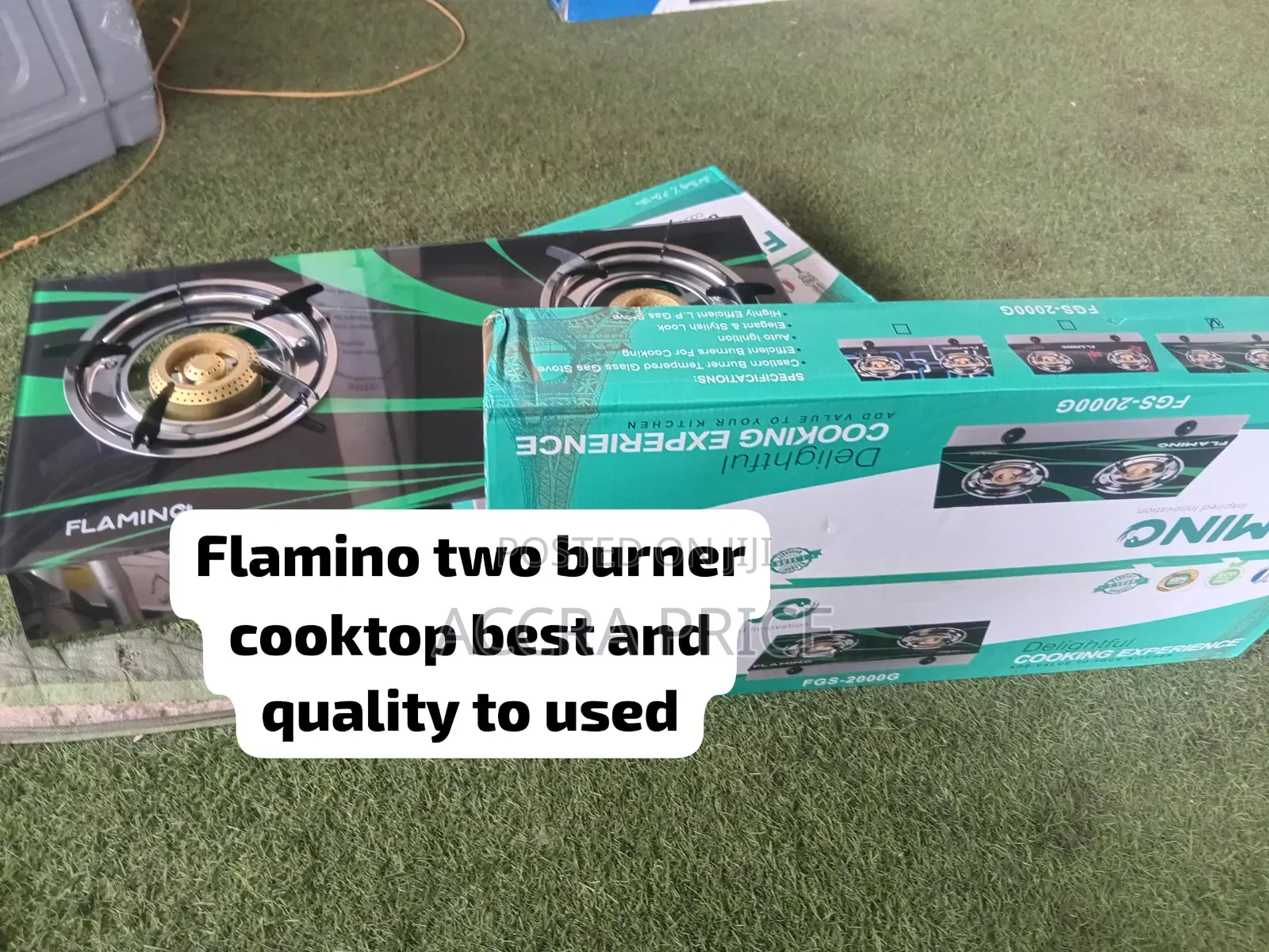 Flamino Premium 2-Burner Gas Stove Strong Build Excellent Performance