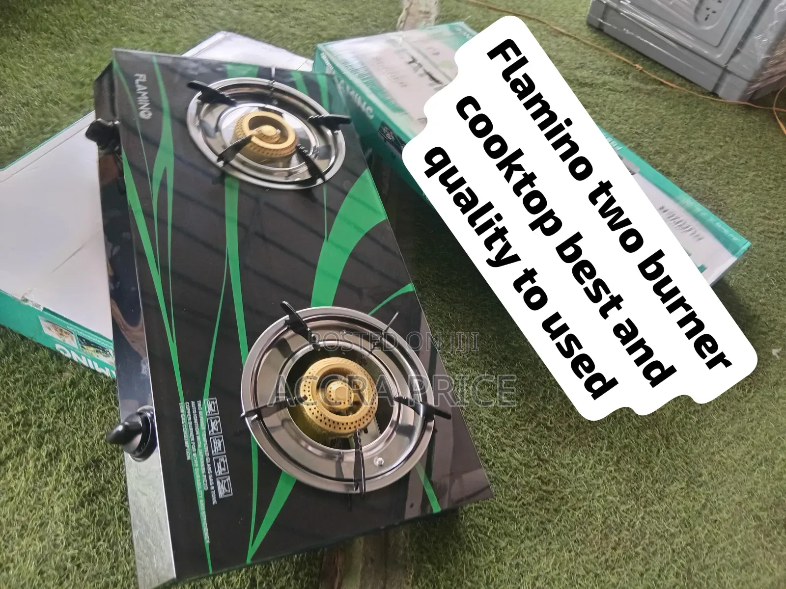Flamino Premium 2-Burner Gas Stove Strong Build Excellent Performance