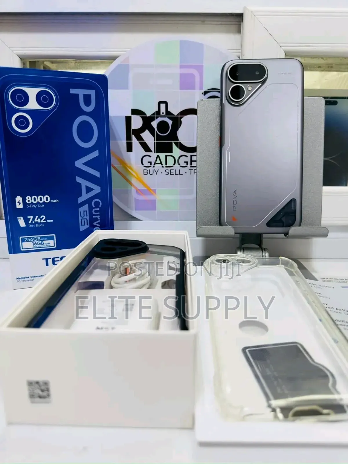 New Tecno Pova Curve 2 5G 256 GB Silver