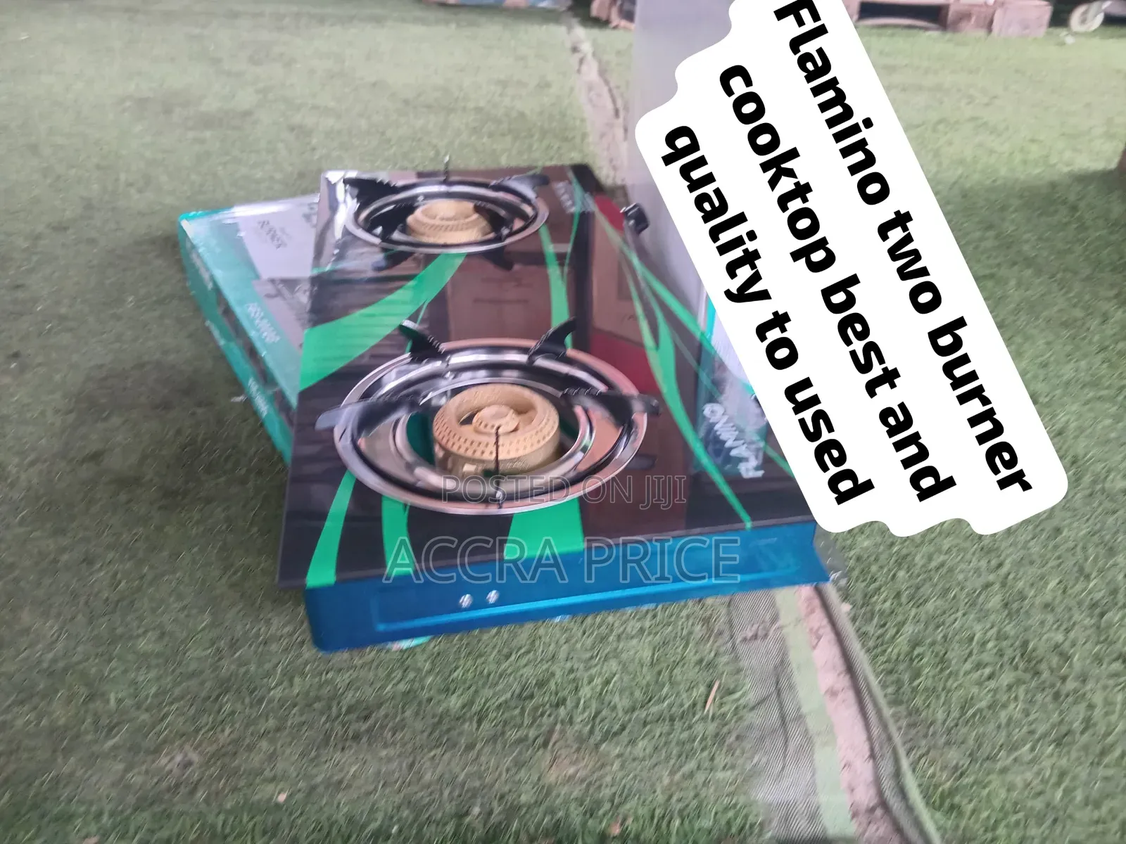Flamino Gas Cooker 2 Burner – Powerful Flame Efficient Cooking