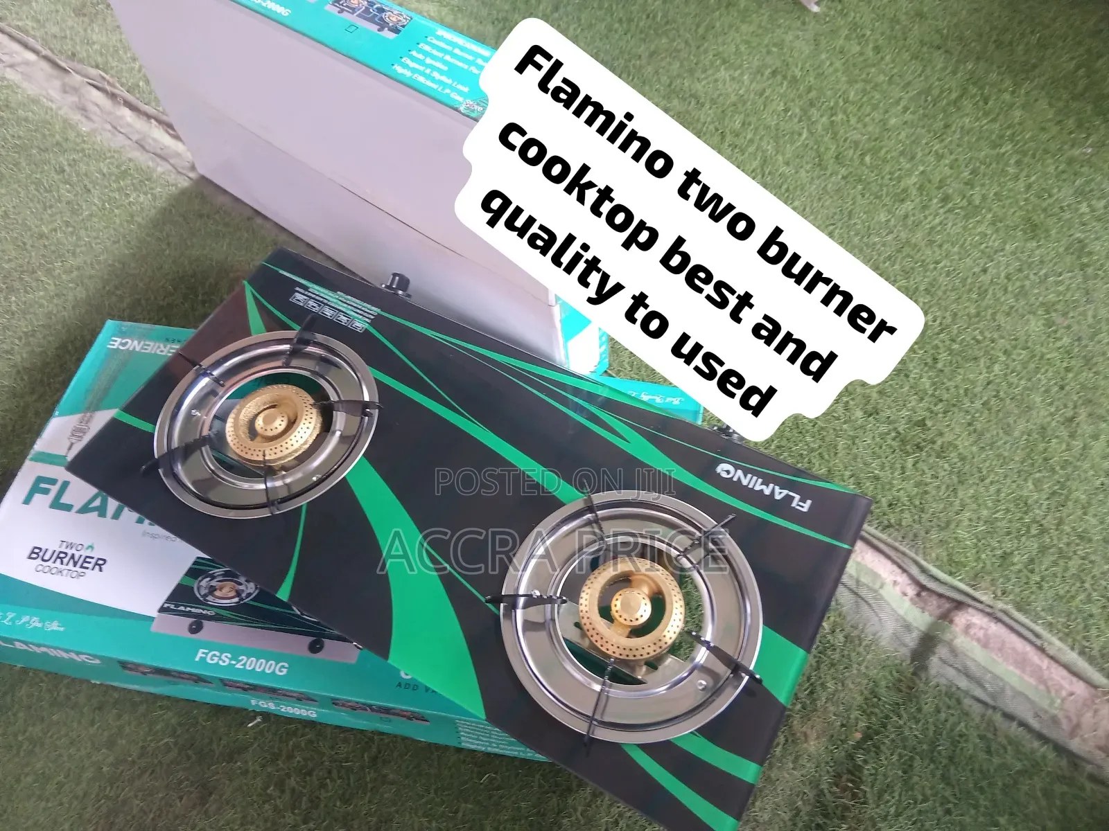 Brand New Flamino Double Burner Gas Stove – Quality at a Great Price