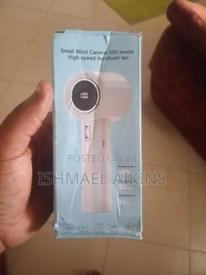 Mini Wind Cannon Handheld Fan