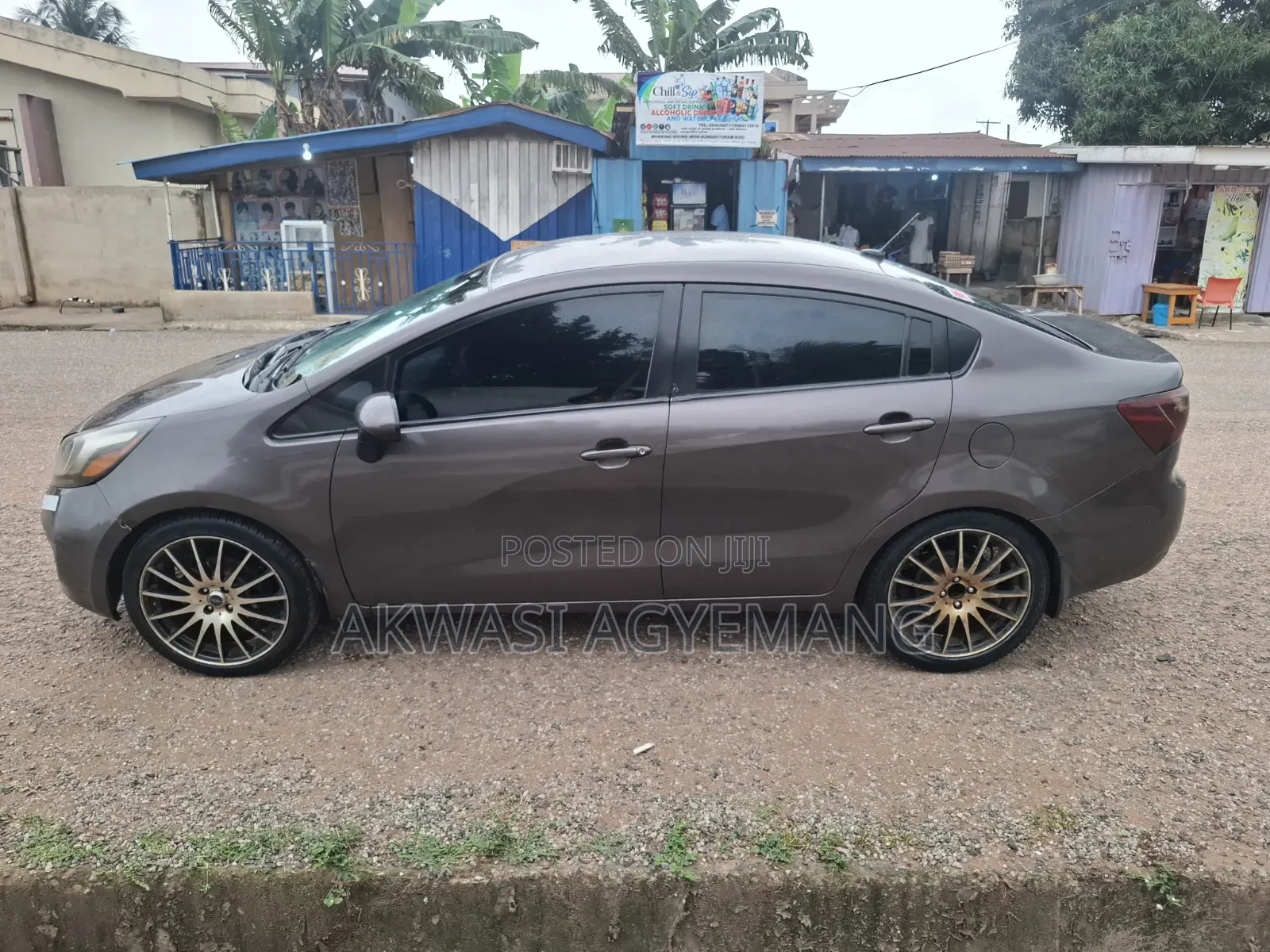 Kia Rio EX 4dr Sedan (1.6L 4cyl 6A) 2013 Gray