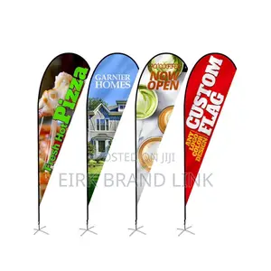 Teardrop Flag / Feather Flag With Printing