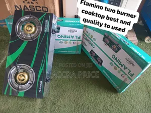 Flamino 2-Burner Tabletop Gas Cooker – Compact, Strong Convenient