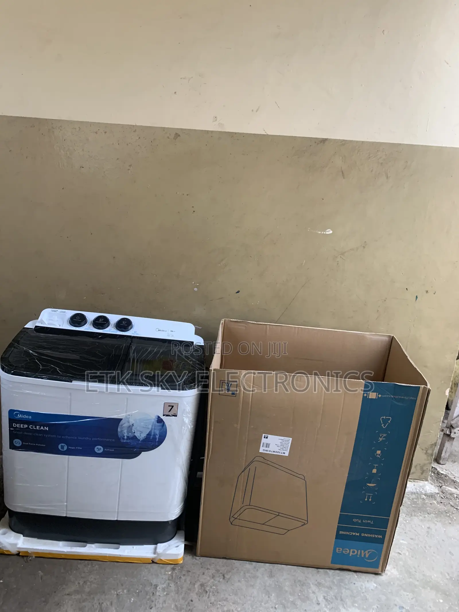 Correctly Midea 7kg Twin Tub Washing Machine