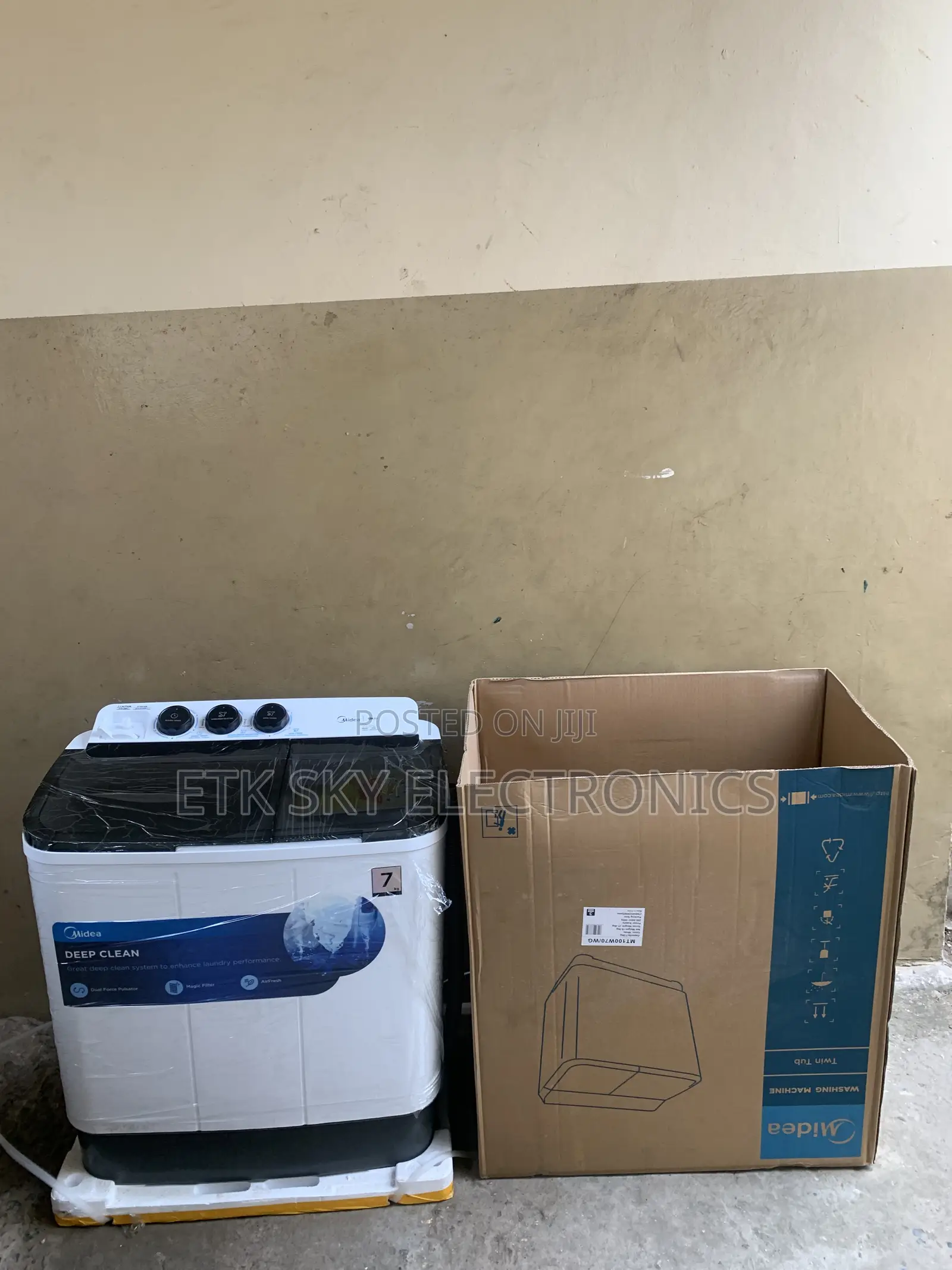 Correctly Midea 7kg Twin Tub Washing Machine