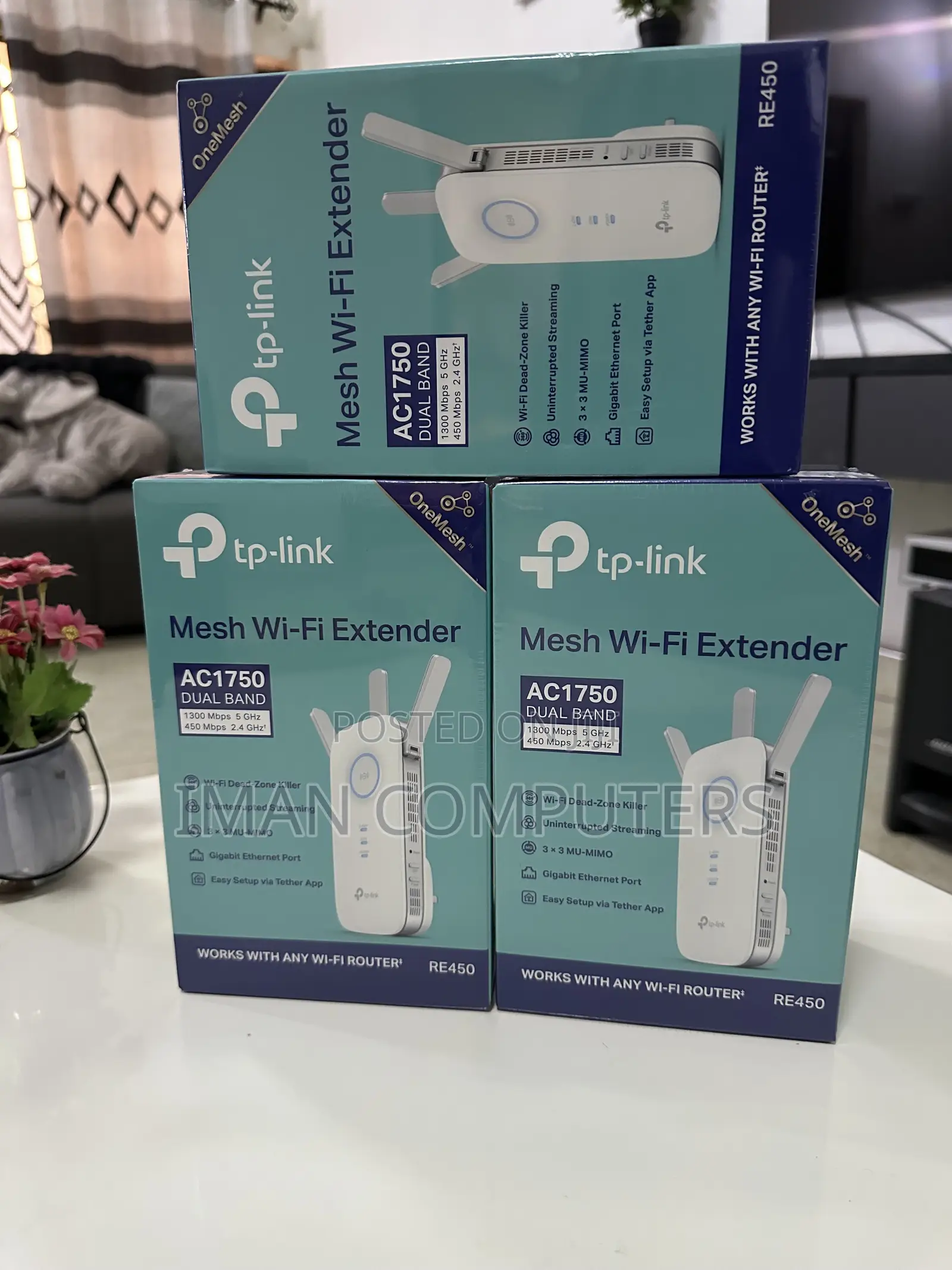 Mesh Wi-Fi Extender Ac1750 Dual Band
