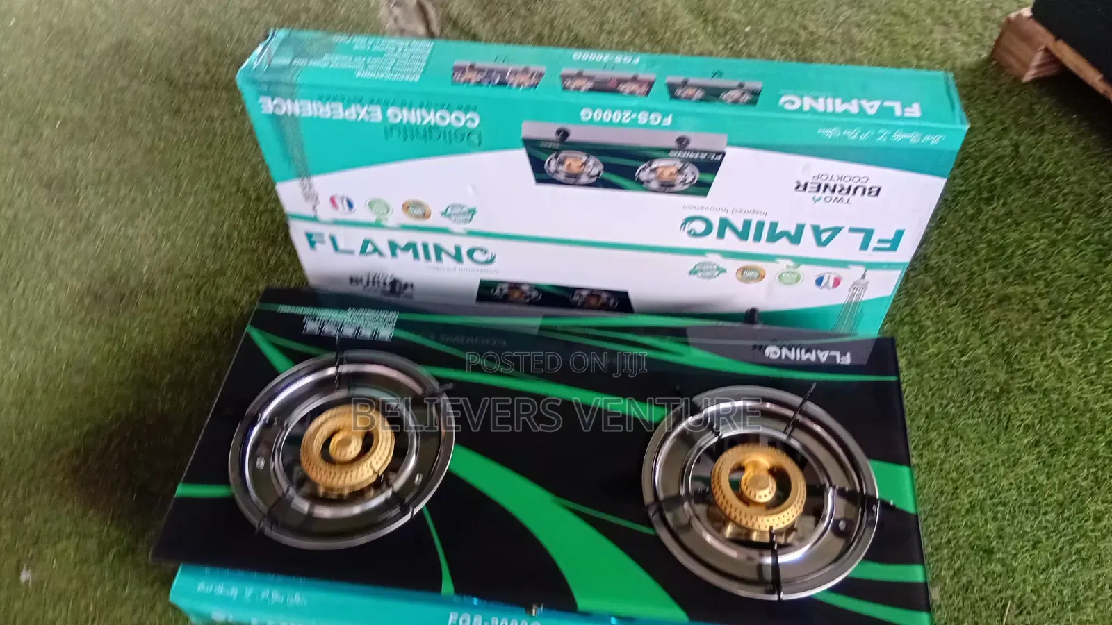 Flamino 2-Burner Gas Cooker – Smart Choice for Every Home