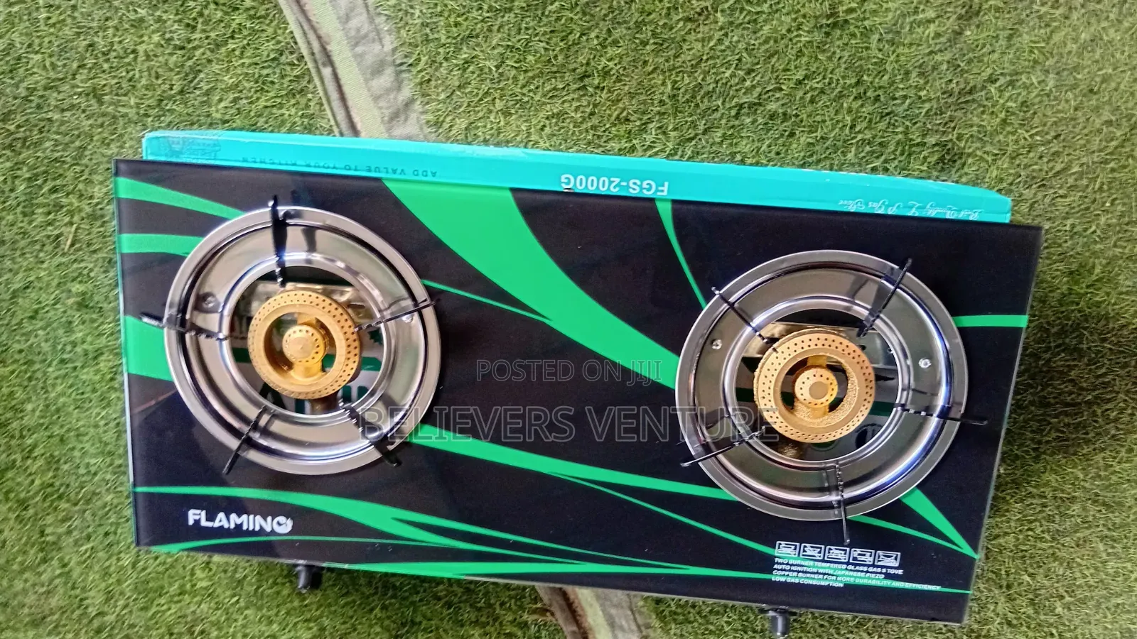 Flamino 2-Burner Gas Cooker – Smart Choice for Every Home